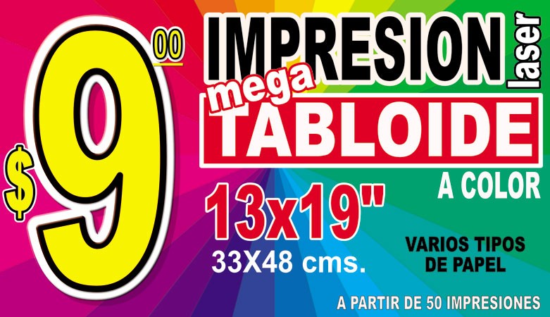 Impresion digital 13x19